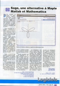 le site sur le plan